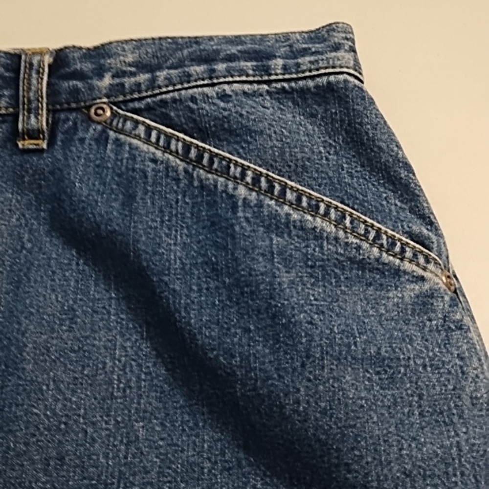 Liz Claiborne 10 Denim 5 pocket Classic Skirt - Picture 6 of 11